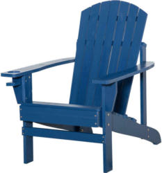 Outsunny Gartenstuhl blau Holz B/H/T: ca. 97x93x73 cm