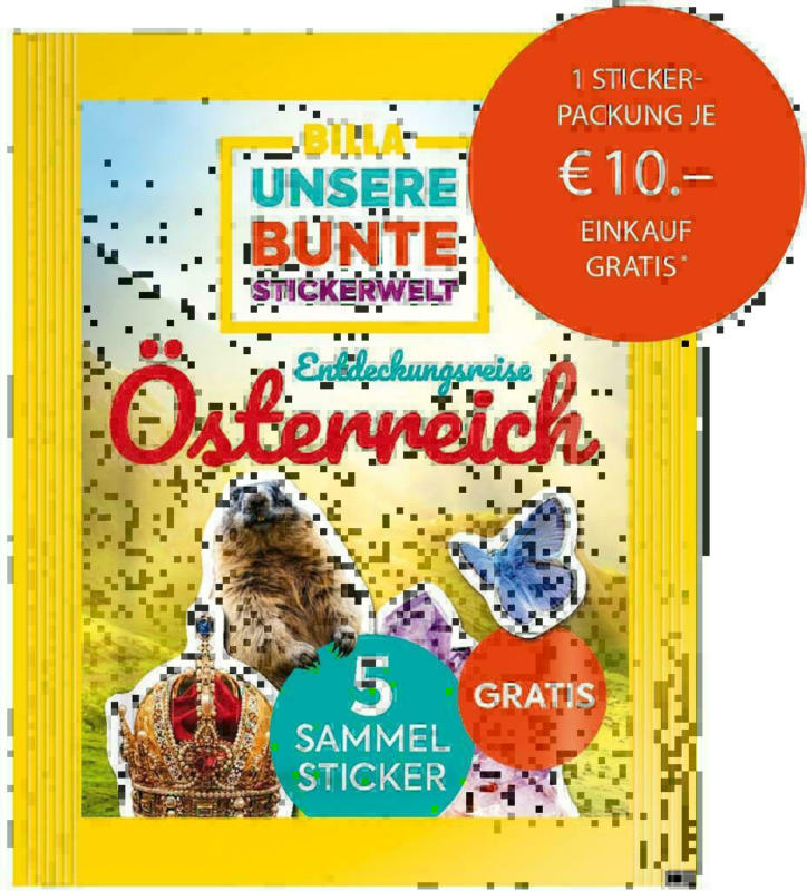 Stickerpackung
