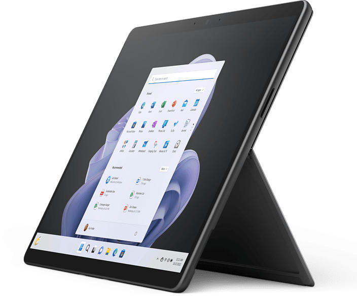MicroSOFT Surface Pro 9, i7-1255U, 16GB RAM, 256GB SSD, 13 Zoll Touch 2K, Win11, Graphit; Tablet