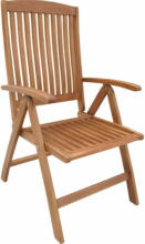 OBI: Greenville összecsukható szék állítható háttámlával FSC - 2023.05.31 napig