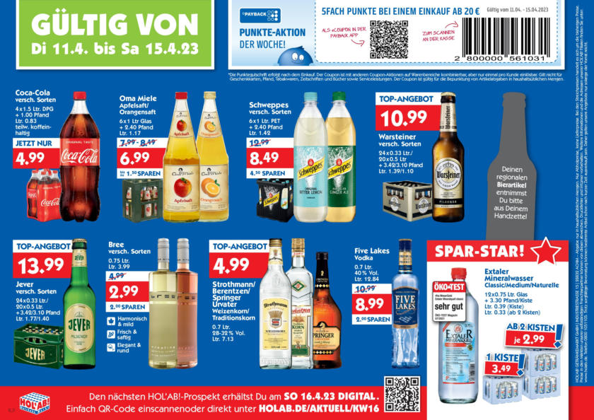 Hol‘ Ab! Getränkemarkt in Im Gewerbegelände 25, 26548 Norderney ⇔ Öffnungszeiten und Kontakt