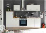 Möbelix Küchenzeile Andy ohne Geräte 280 cm Natur/Eiche Dekor