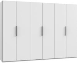 Drehtürenschrank Level 36a Weiß B: 300 cm