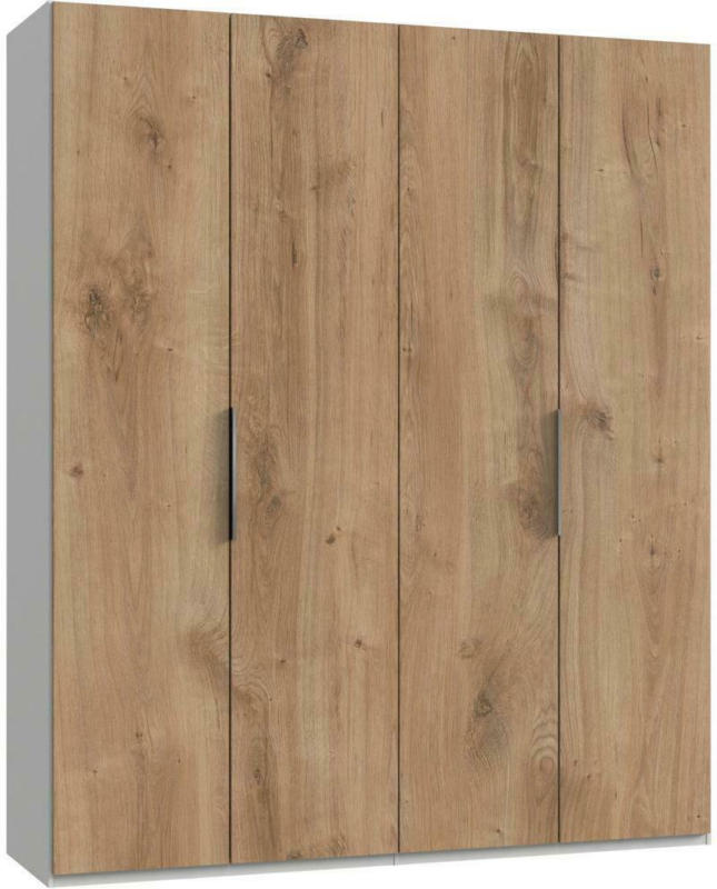 Drehtürenschrank Level36a Eiche/Weiß B:200 cm