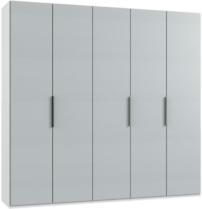 Drehtürenschrank Level36a Hellgrau/Weiß B:250cm