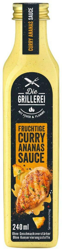 Die Grillerei Curry Ananas Sauce