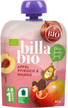 BILLA PLUS BILLA Bio Obstmus Apfel, Pfirsich & Mango