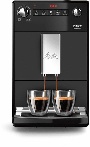 Melitta F230-104 Kaffeevollautomat Frosted-Black