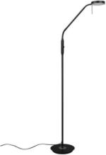 Möbelix LED-Stehlampe dimmbar Schwarz Schwenkbar, Flexarm