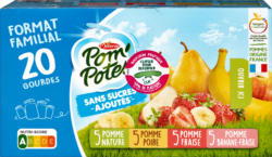 Gourde de Pomme Nature Sans Sucres Ajoutés Pom'Potes 90g