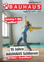 BAUHAUS Jubiläum Schlieren - bis 07.05.2023