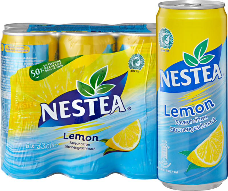 Nestea Ice Tea Lemon, 6 x 33 cl