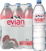 Denner Eau minérale Evian, non gazeuse, 6 x 1,5 litre - du 06.06.2023