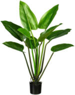 Möbelix Kunstpflanze Philodendron Grün H: 110 cm mit Topf