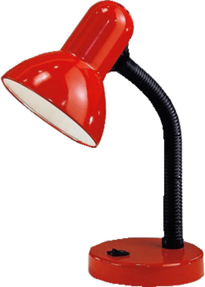 EGLO Schreibtischleuchte BASIC rot; Tischlampe