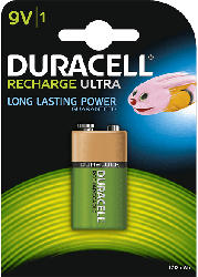 Duracell Recharge Ultra 9 V Batterien 170 mAh, Einzelpackung; Akkus