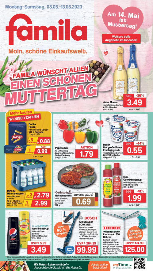 famila Nordwest in Scheideweg 100, 26127 Oldenburg ⇔ Öffnungszeiten und