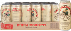 Birra Moretti, 24 x 50 cl