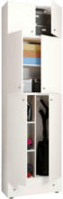 POCO Einrichtungsmarkt Essen Putzschrank Lona weiß B/H/T: ca. 70x240x39 cm