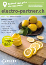 Brühwiler & Friedli GmbH Magazine ELITE Electro mai 2023 - bis 26.07.2023
