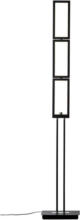 Möbelix LED-Stehlampe Ranut dimmbar Schwarz drehbar