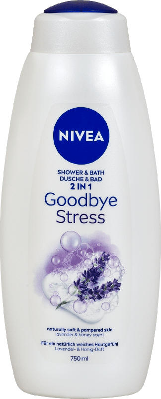 NIVEA 2 in 1 Dusche & Bad - Goodbye Stress