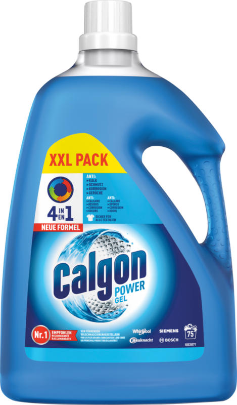 Profital - Calgon 4 in 1 Gel , 3,75 litres CHF 24,5 chez Denner