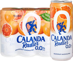 Calanda Radler Grapefruit 0.0%, 6 x 33 cl
