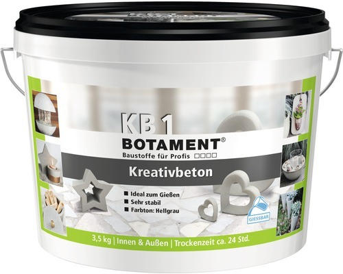 BOTAMENT Kreativbeton 3,5 kg