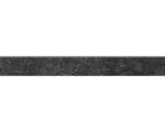 Hornbach Feinsteinzeug Sockelfliese Candy 7,2x59,8 cm graphit