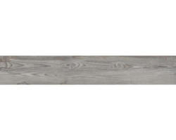 Feinsteinzeug Bodenfliese Larix 20,0x120,0 cm grau matt