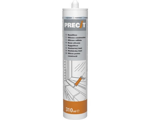 PRECIT Bau Silikon transparent 310 ml