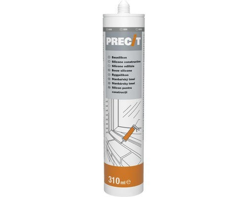 PRECIT Bau Silikon grau 310 ml