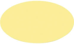 Moderationskarten Oval 11x19 cm gelb 250 Stück