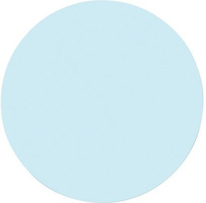 Moderationskarten Kreis 19 cm hellblau 500 Stück