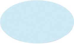 Moderationskarten Oval 11x19 cm hellblau 500 Stück