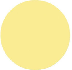 Moderationskarten Kreis 9,5 cm gelb 250 Stück