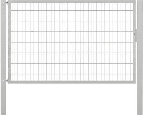 Stabgitter-Einzeltor ALBERTS Flexo Plus 8/6/8 250 x 160 cm inkl. Pfosten 10 x 10 cm feuerverzinkt