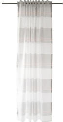 Vorhang mit Gardinenband Bea Weiß-rose 140x245 cm