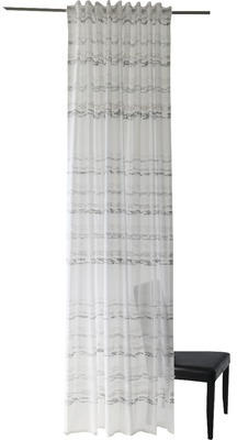 Vorhang mit Gardinenband Jolina weiß 140x245 cm