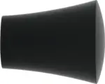 Hornbach Endstück Medium für Premium Black Line schwarz Ø 20 mm 2 Stk.
