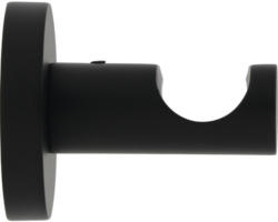 Wandträger 1-läufig für Premium Black Line schwarz Ø 20 mm 4,2 cm lang 1 Stk.