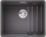 Hornbach Spüle Blanco Etagon 500-F 527x427 mm felsgrau