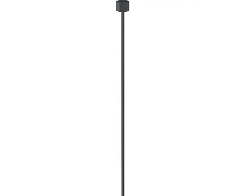 Set Stahldraht 1,2mm 200 cm schwarz+Haken