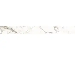 Feinsteinzeug Sockelfliese Visage 7,0x60,0 cm weiß gold