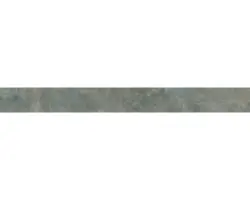 Feinsteinzeug Sockelfliese Metallique 7,0x60,0 cm stahl