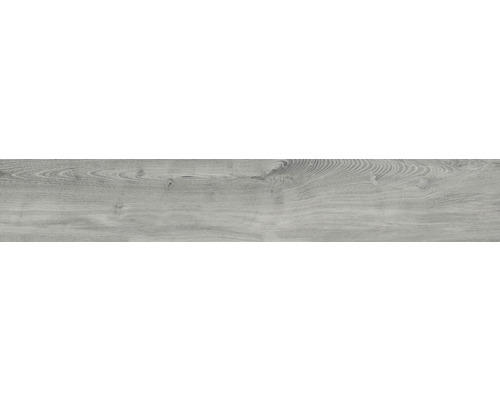 Feinsteinzeug Bodenfliese Wandfliese San Remo 20x120 cm grau matt