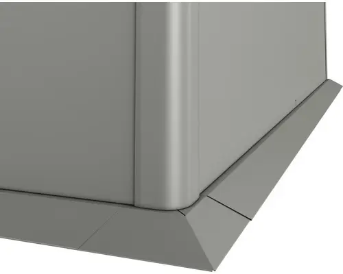 Mähkante biohort für Hochbeet 0,5x0,5 quarzgrau