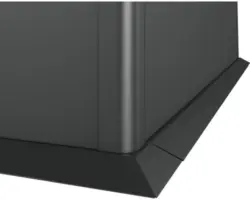 Mähkante biohort für Hochbeet 0,5x0,5 dunkelgrau