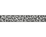 Hornbach Designeinsatz GroJa Flex Triangle 179,5 x 25,5 cm anthrazit